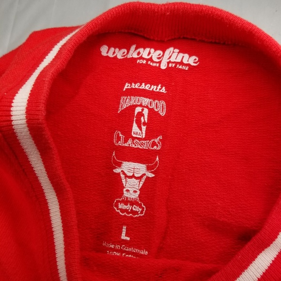 Women's Chicago Bulls Jordan Windy City Sweater L - Picture 3 of 6